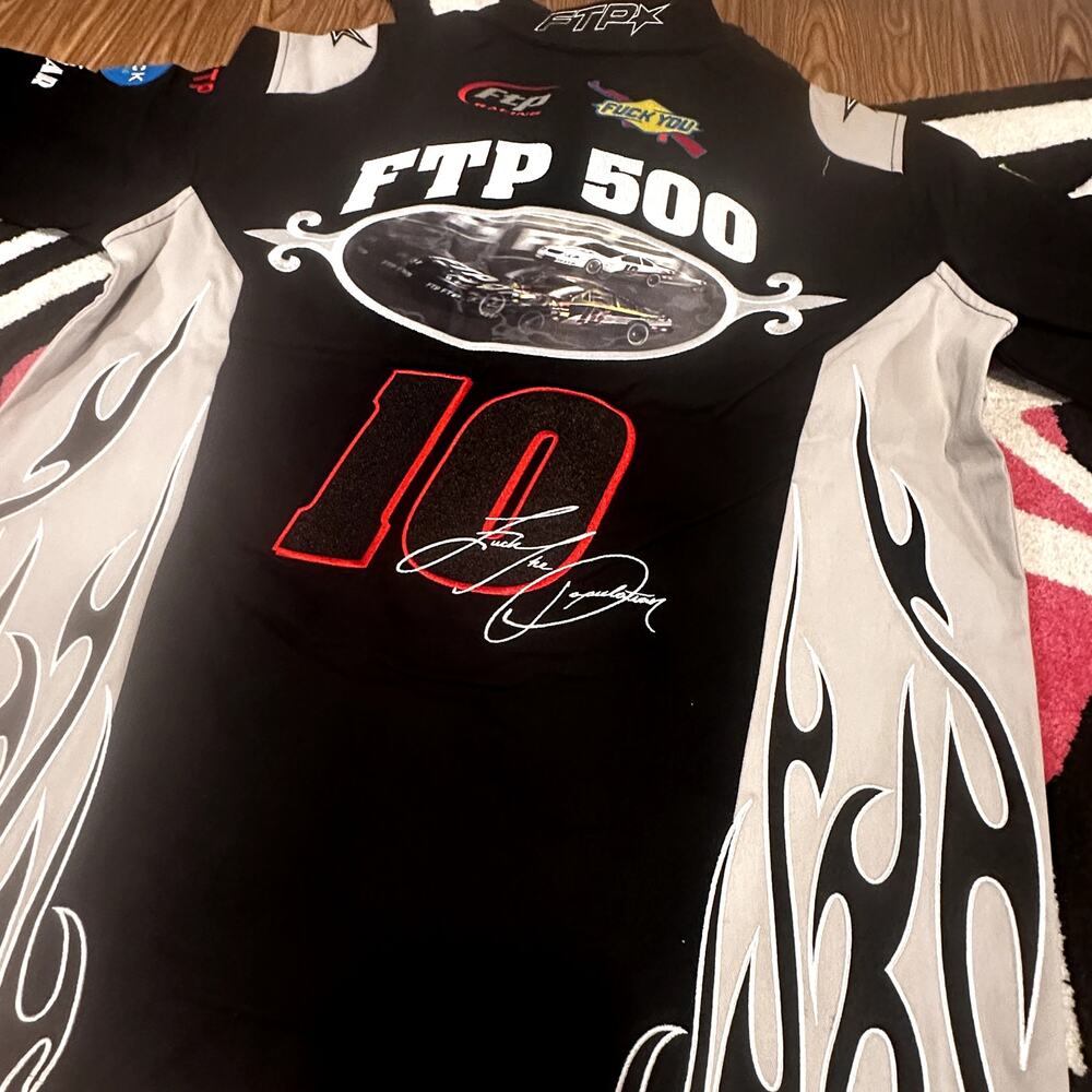 FTP Raceway Button Up Shirt – Black – Large – Brand New - Picture 10 of 11